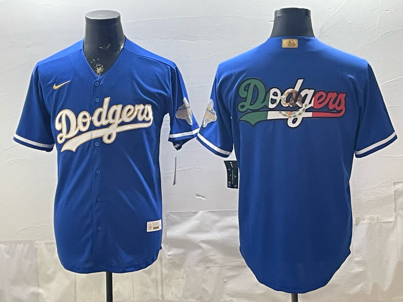 Men Los Angeles Dodgers blank blue Game 2026 Nike MLB Jersey 0408007